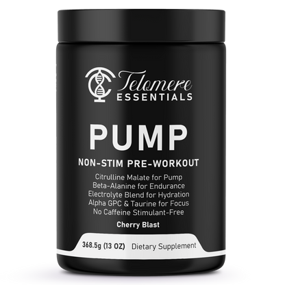 Pump Non - Stim Pre - Workout Cherry Blast 312g w/ Natural Flavo