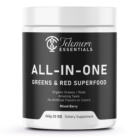 All - In/One Greens & Red SuperFood + Immune 270g Mixed Berry w/Natural Flavo