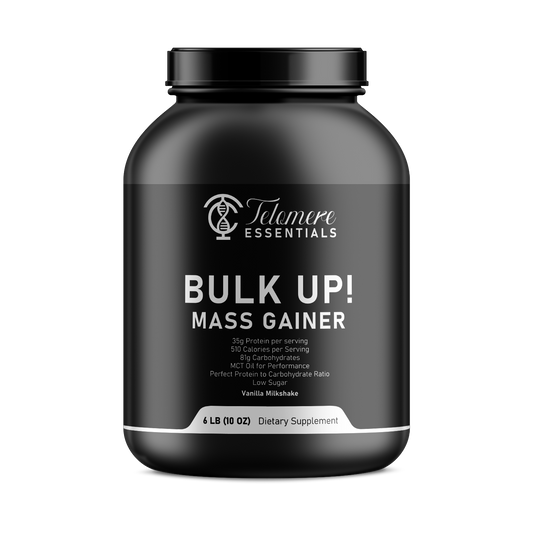 6lb Bulk Up! Mass Gainer Vanilla Milkshake w/Low Sugar