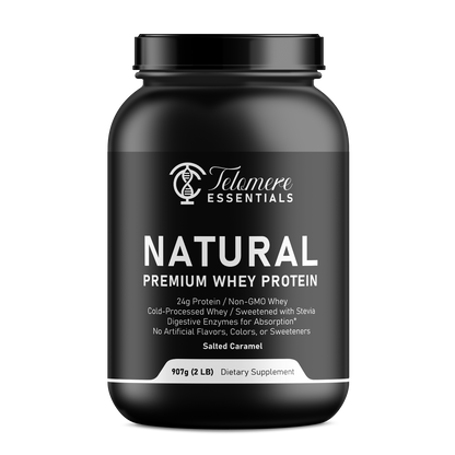 2lb Whey Natural Salted Caramel – 28 servings