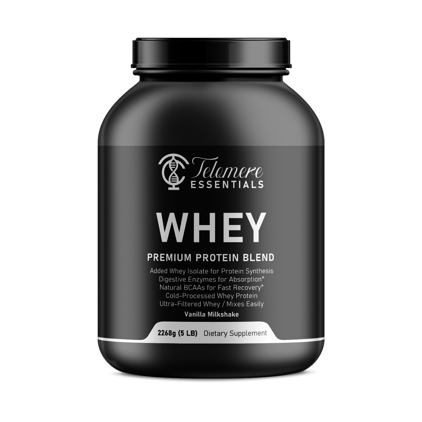5lb Whey Protein Vanilla – 70 servings