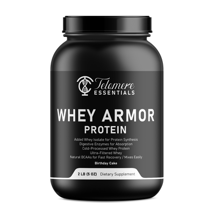 2lb Whey Armor Protein Birthday Cake
