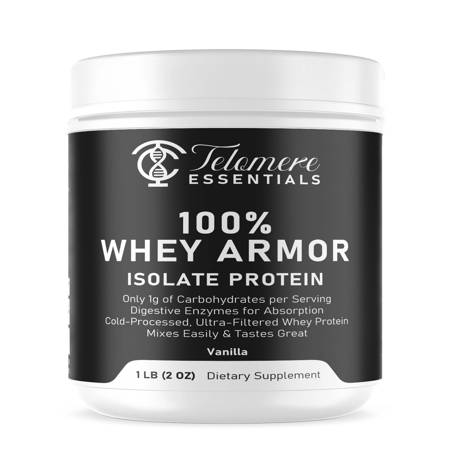 1lb 100% Whey Armor Isolate Protein