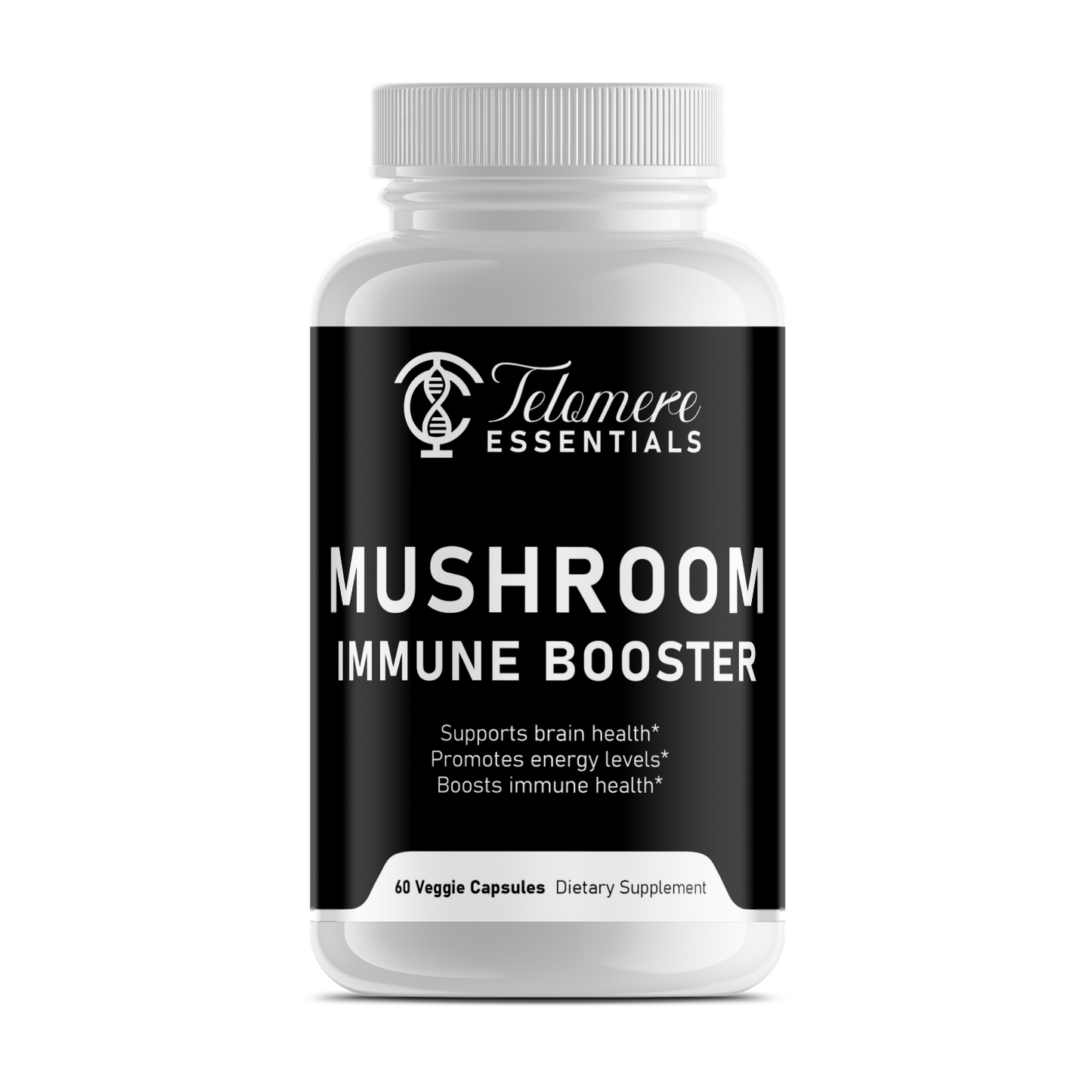 Mushroom Immune Booster: Chaga, Cordyceps, Reishi and Lion’s Mane