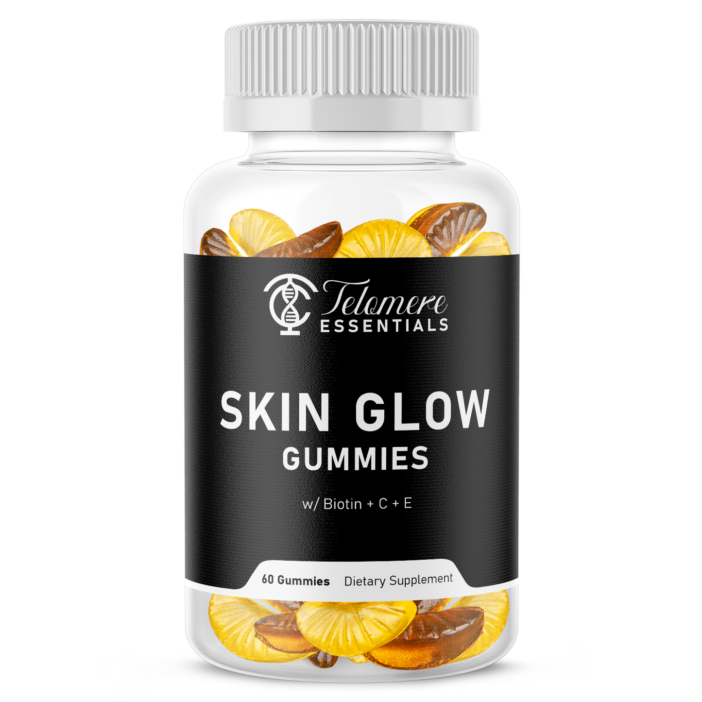 Skin Glow Gummies w/ Biotin + C + E