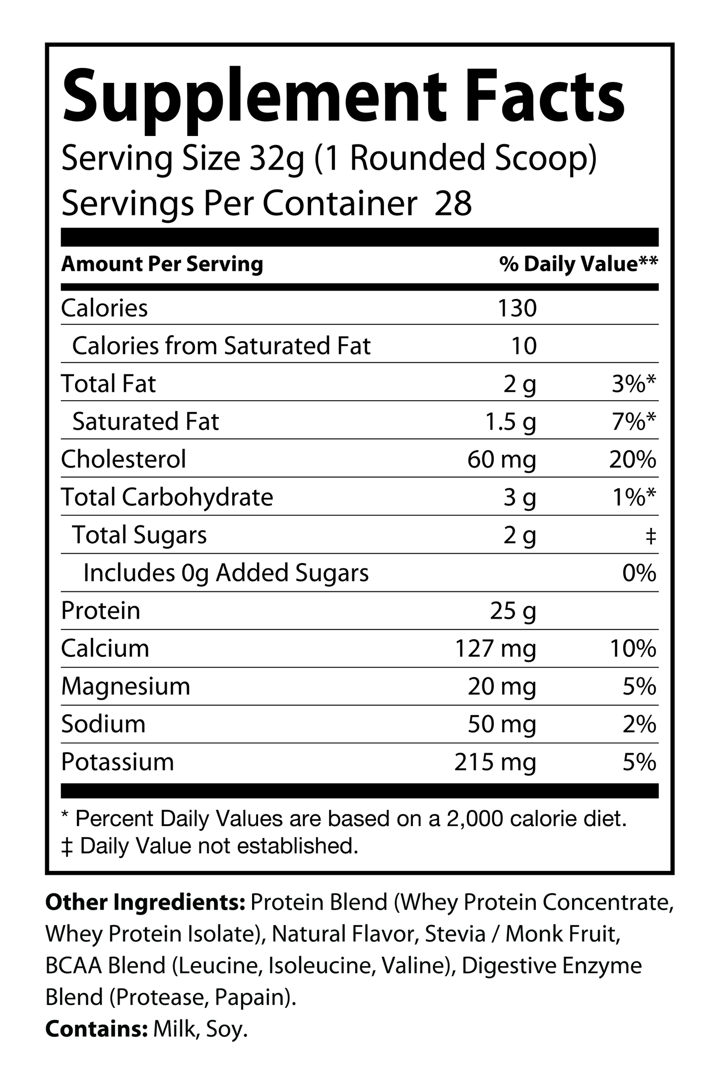 Whey ARMOR 2LB Vanilla